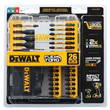 DeWALT Flex Torq Impact Ready 26 Piece Bit Set - DWANGFT26SET