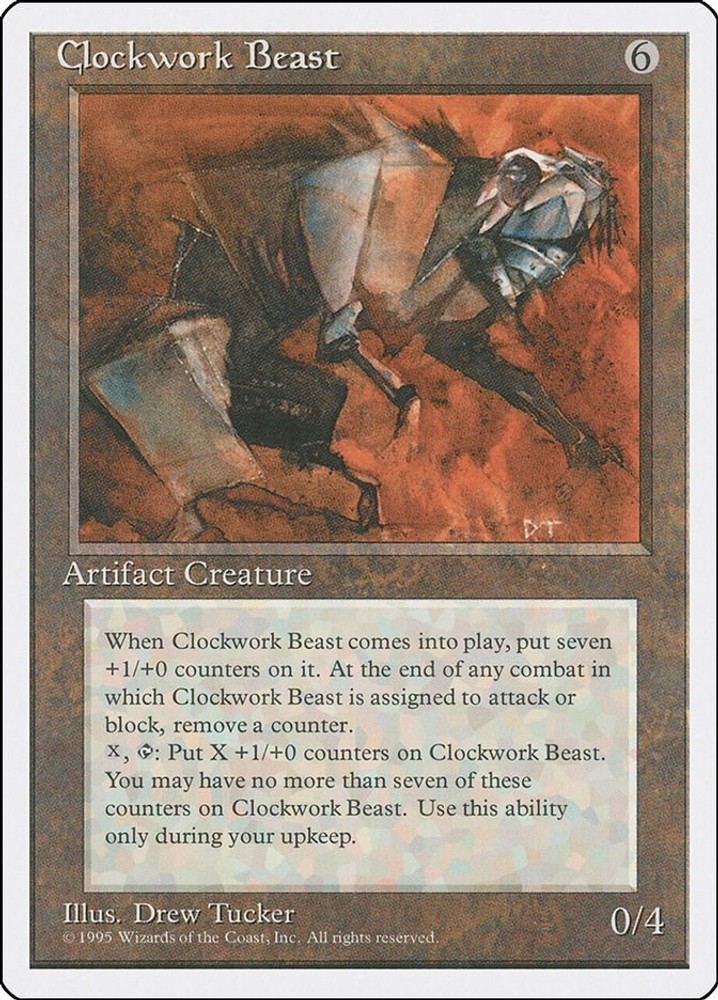 NM Clockwork Beast - 307 - Fourth Edition