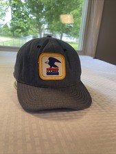 Vintage U.S. Mail Carrier Postal Service USPS Snapback Cap Hat Large
