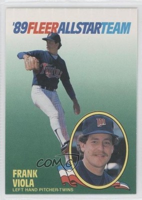 1989 Fleer All Star Team Frank Viola #12 0n6
