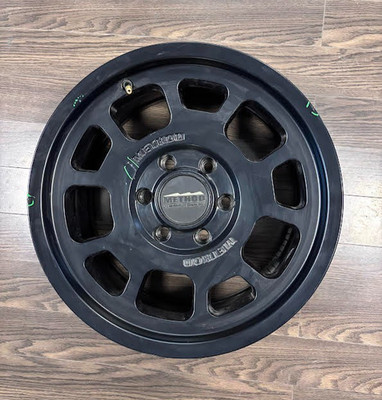 17x8.5'' Method Wheel 705 Matte Black Off-Road Rim 25mm