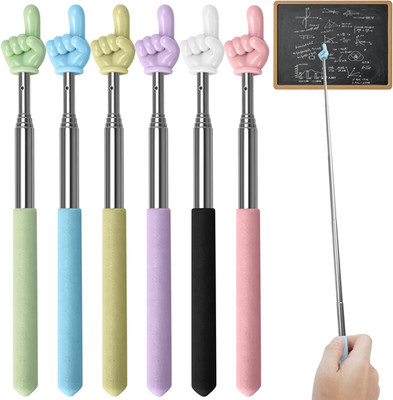 6PCS Pointer Finger Stick   Multipurpose Teacher Pointer Stick, Classroom Pointe