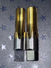 (2) BALAX 1/4-18 NPSI BOTTOM Pipe Tap Threadshaver TiN STFL   TWO TAPS