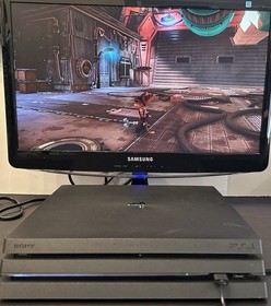 Sony PlayStation 4 Pro 1TB Black PS4 Console Only Tested CUH-7215B