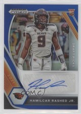 2021 Panini Prizm Draft Picks Blue 110/149 Hamilcar Rashed Jr #DPA-HRJ Auto 0o9k