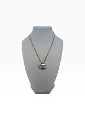 Chanel Logo Heart shape Necklace