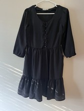 Staring At Stars Urban Outfitters Black Dress Size Small With Pockets