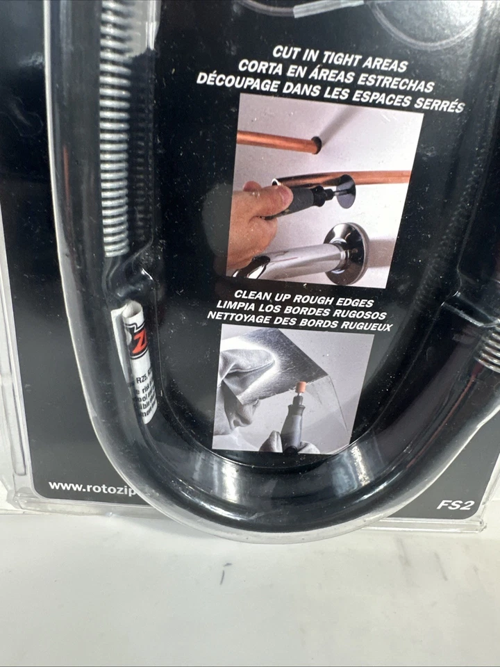 ROTOZIP By Bosch 20 Piece Flex Shaft TOOL Attachment Pack FS2 SEALED - Image 4 of 4