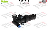 Valeo 3102619 Nehmerzylinder, Kupplung FüR Alfa Romeo Passend FüR Fiat Ford