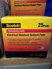 3M 2200 Moisture Sealant Pad, 4.5" X 6.5" (25 Pads per Box)