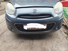 NISSAN MICRA K13 2010-13  FRONT BUMPER GREY COMPLETE