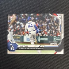 Andy Pages 3 Hr In A Game 2026 Topps Now Bonus Card Odb-2 - Los Angeles Dodgers Andy Pages 3 Hr In A Game 2026 Topps Now Bonus Card Odb-2 - Los Angeles Dodgers