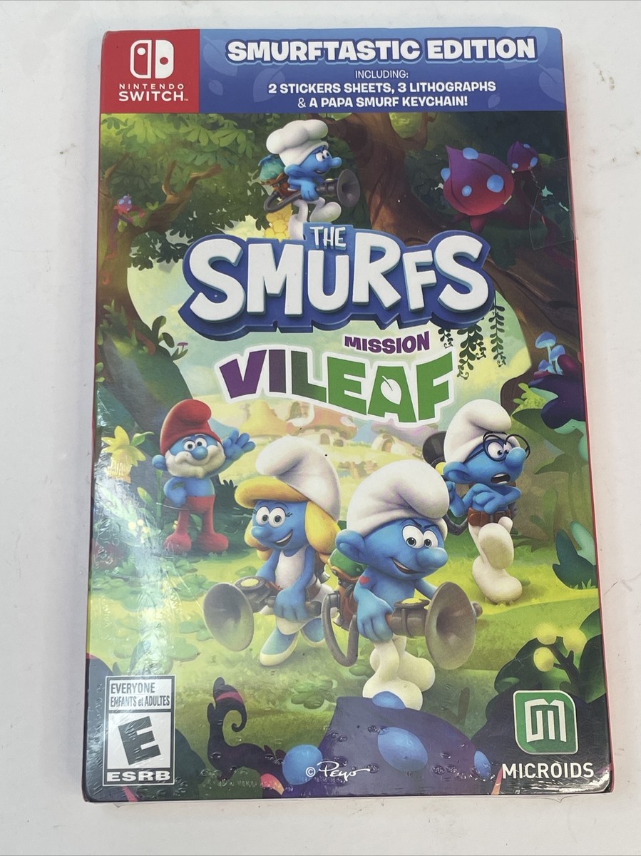 スマーフ The Smurftastic Collection switch Amazon.com: The Smurfs: Mission ViLeaf - Smurftastic Edition
