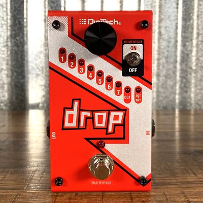 DigiTech DROP Compact Polyphonic Drop Tune Pitch-Shifter Guitar