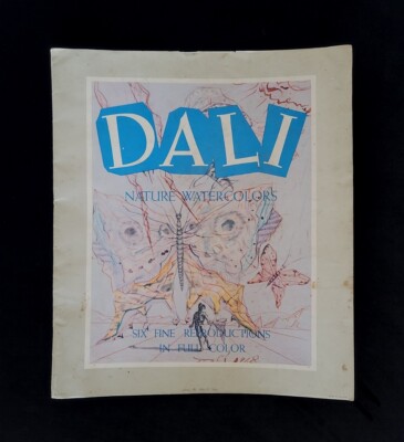 1954 Original Salvador Dali Aufdruck Lithographie Albert D Lasker Sammlung Mappe