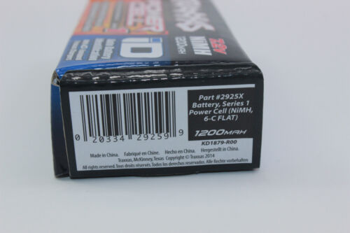 Traxxas 2925 X 7,2 Volt 1200 MAH Batterie Nimh 7,2V Teton E-Revo Slash 1:16 Neu - Bild 2 von 2