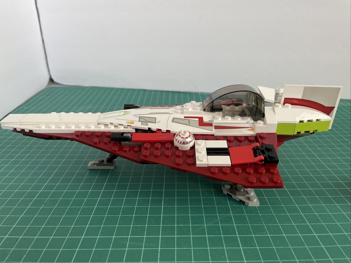 LEGO Star Wars 7143 Jedi Starfighter set Obi-Wan 2002 F/S Pls Read