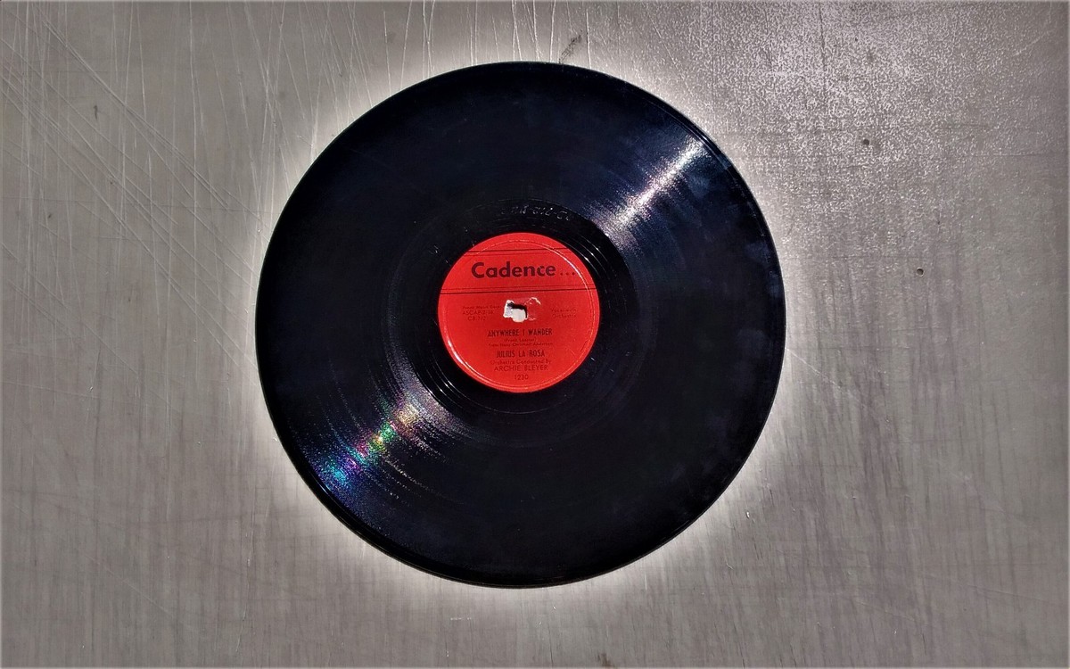 Julius La Rosa 78rpm Single 10-inch Cadence Records #1230 This is