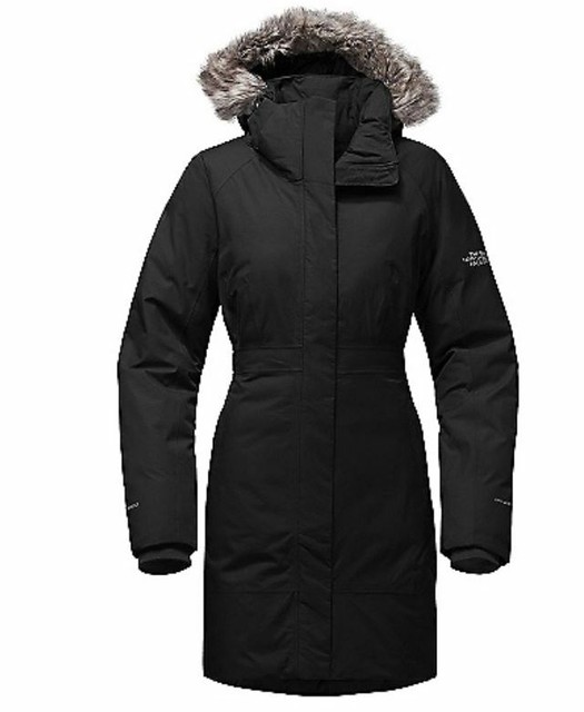 black north face coat womens