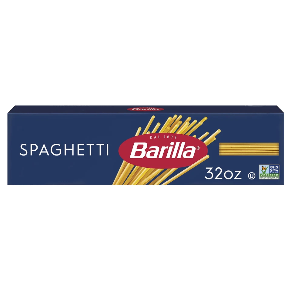 (4 pack) Barilla Classic Non-GMO, Kosher Certified Spaghetti Pasta, 32 oz - Image 2 of 4