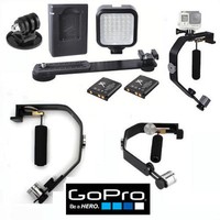 Gopro Hero5 Black Video Stabilization System + 36 Light Led Video Gopro Hero5 Black Video Stabilization System + 36 Light Led Video