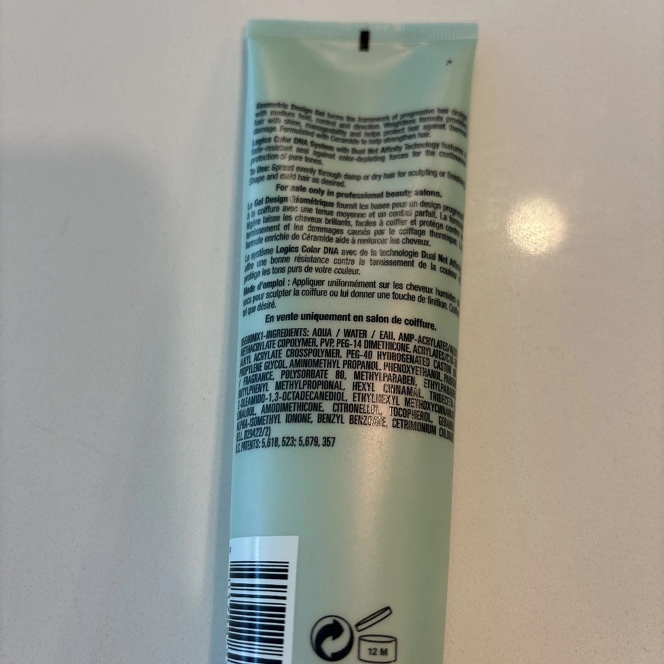 LOGICS COLOR DNA SYSTEM GEOMETRIC DESIGN GEL MED HOLD 5.1 OZ - Image 4 of 4