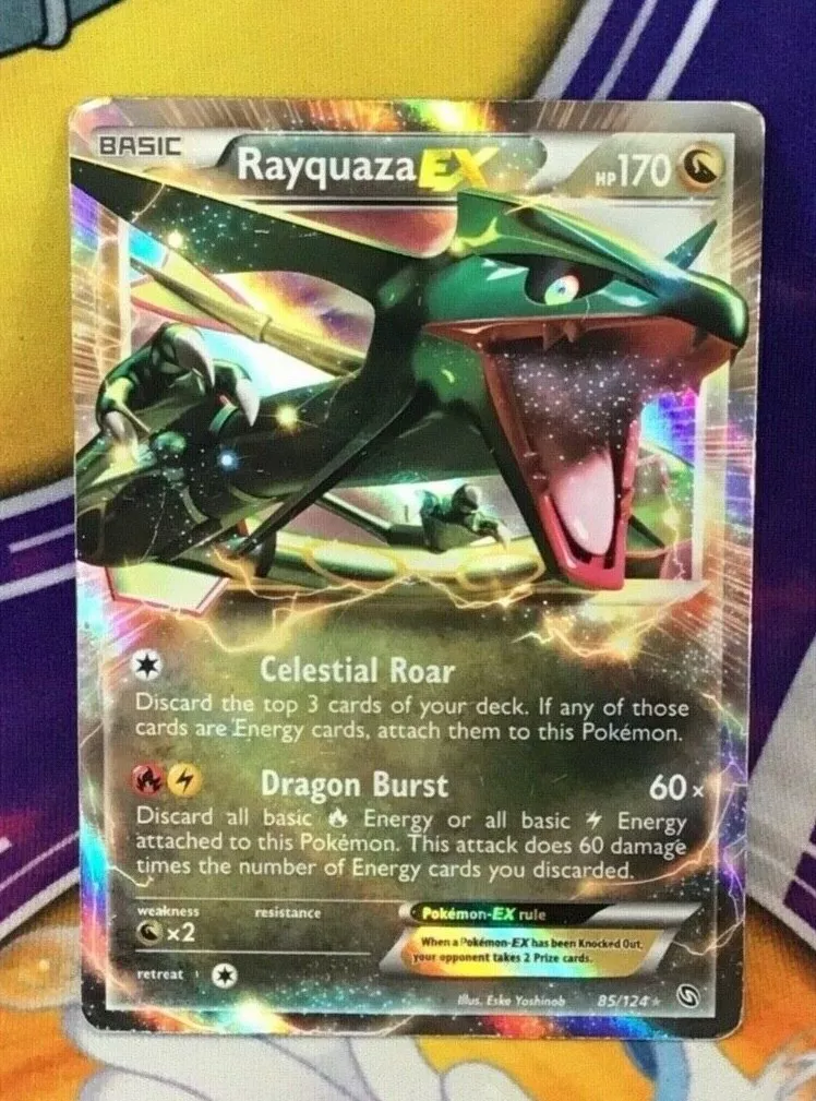 Rayquaza-EX (#85/124) - Epic Game - A loja de card game mais ÉPICA