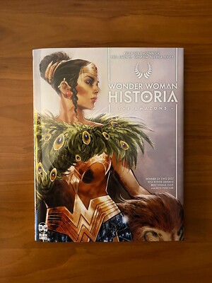Wonder Woman Historia: The Amazons HC Brand New Signed By Letterer
