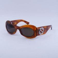 New Gucci GG1696S 002 Havana/Brown 51-20-140 Sunglasses