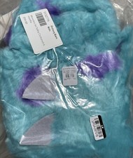 Disfraz de Halloween Pottery Barn Kids Monsters Inc Sulley 0-6 Bebé Meses Nuevo con Etiquetas Azul