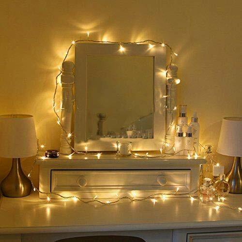 Uping Strisce LED, Luce Calda Bianca,12 Metri, Impermeabile, 100 Singoli (i7V)