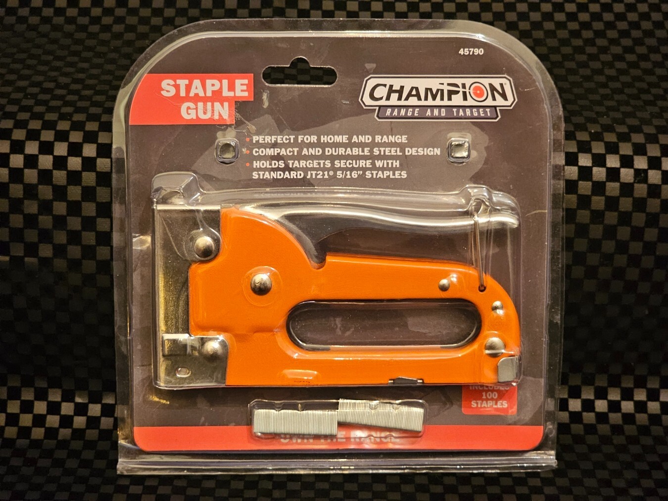 Champion Competition Stapler in Orange - New Model  -image