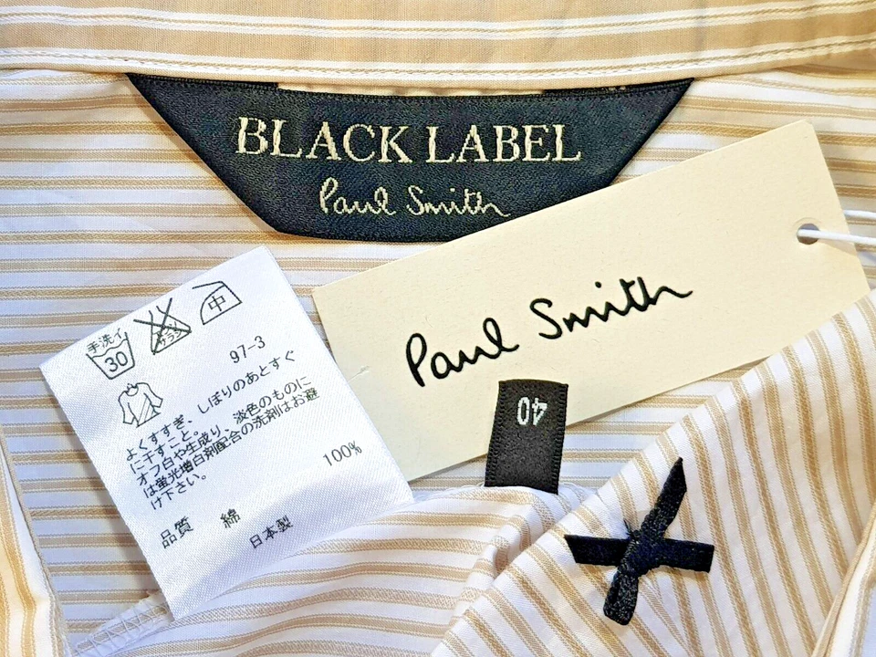 CAMISA DE NOCHE PAUL SMITH X ETIQUETA NEGRA MUJER BEIGE S/S - M - EU40 - UK12 - £95 Foto 3 de 4