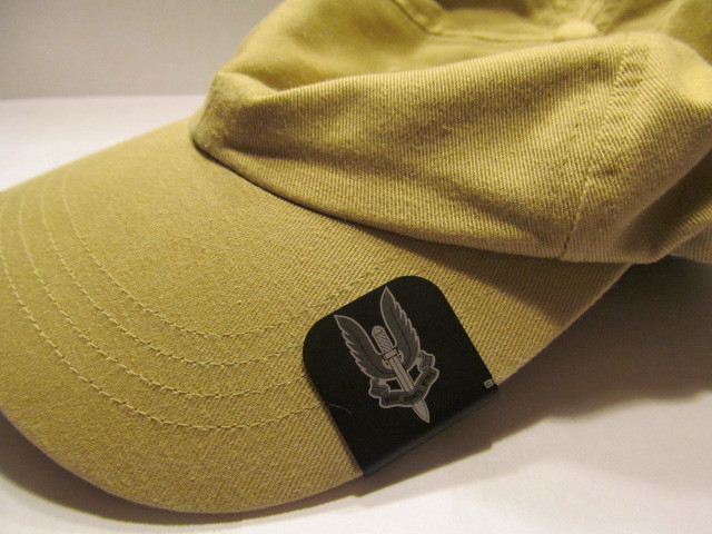 British SAS Logo Laser Etched Aluminum Hat Clip Brim-it