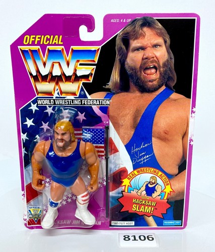 WWF wwe Vintage Wrestler Hacksaw Jim Duggan 1993...