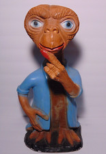 1980s Large Old Vintage ET The Extra Terrestrial Bank 1982 ET Movie Memorabilia