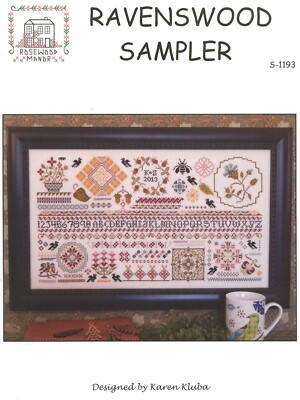 Rosewood Manor Designs/Karen Kluba ~ S-1193 Ravenswood Sampler