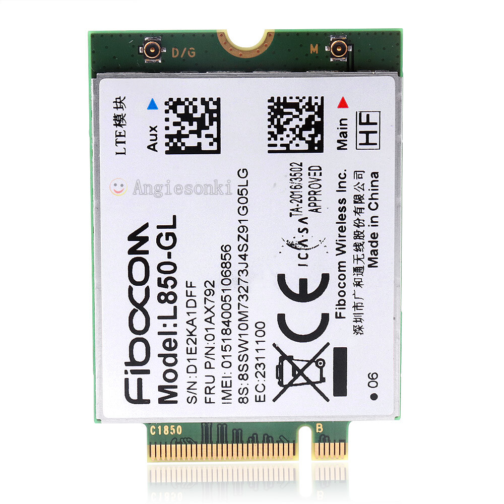 01AX792 L850-GL LTE 4G WWAN Card For Thinkpad T14s L14 L15 X1 Yoga