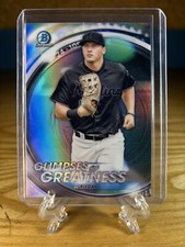 JJ Bleday 2020 Bowman Chrome Glimpses of Greatness 217/250 #GOG-JB - Marlins