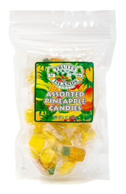 HAWAII FRUITS of the Islands : Assorted Pineapple Candies  6oz