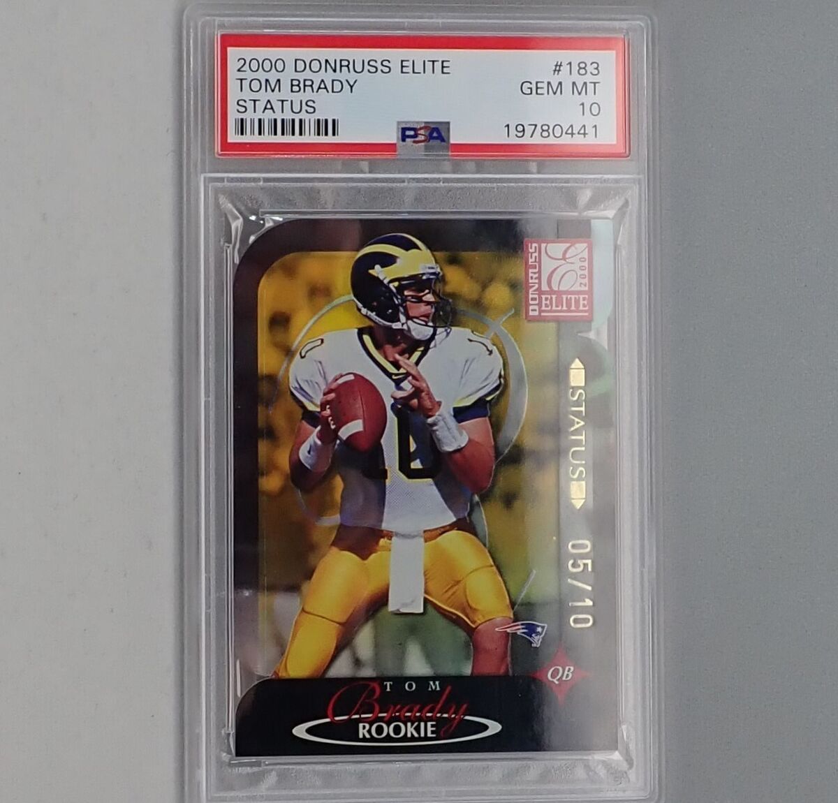 🔥HOLY GRAIL🔥POP 1🔥/10🔥PSA 10🔥STATUS🔥2000 TOM BRADY 🔥HOLY GRAIL🔥POP 1🔥/10🔥PSA 10🔥STATUS🔥2000 TOM BRADY