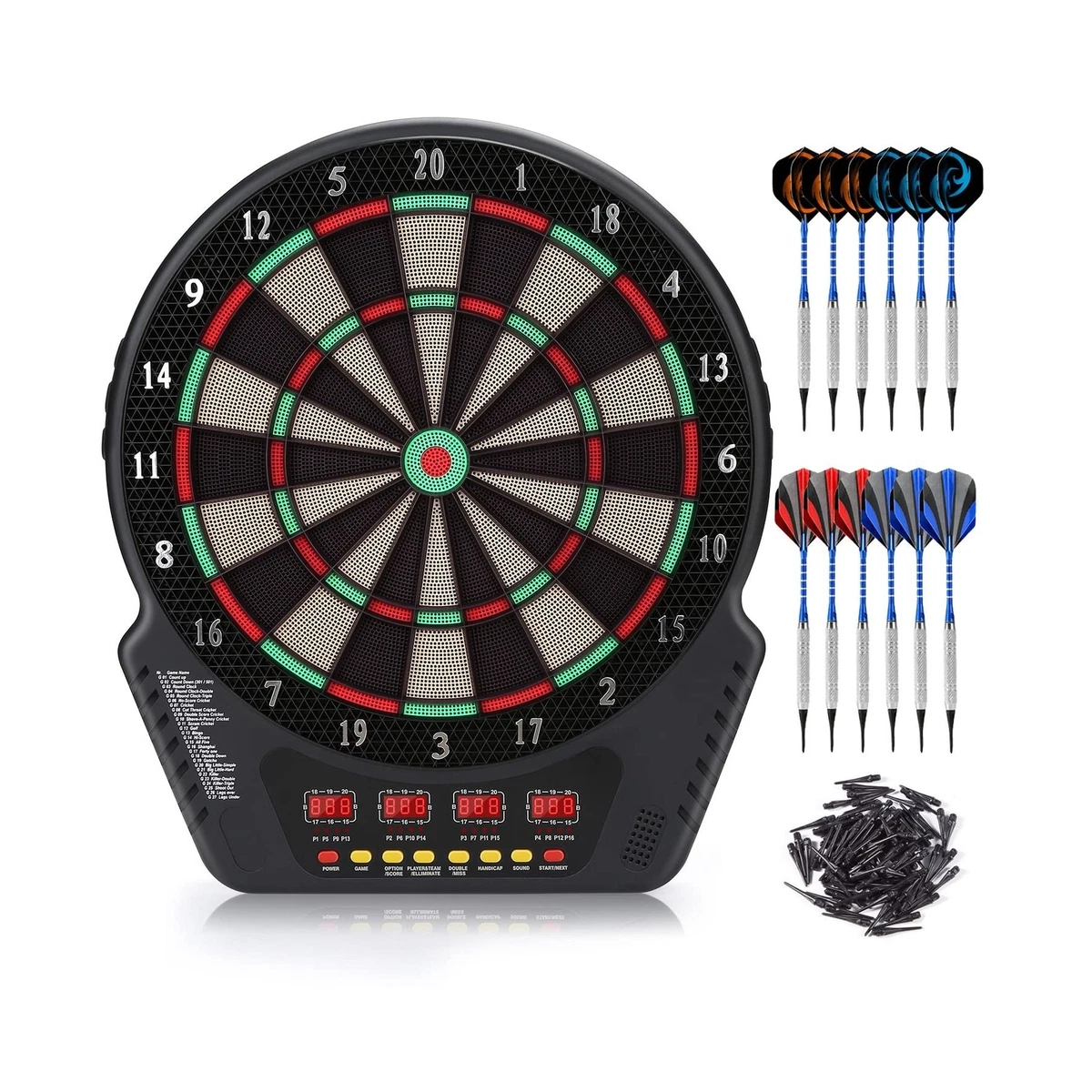 Biange Electronic Dart Board Digital Soft Tip Dart Boards