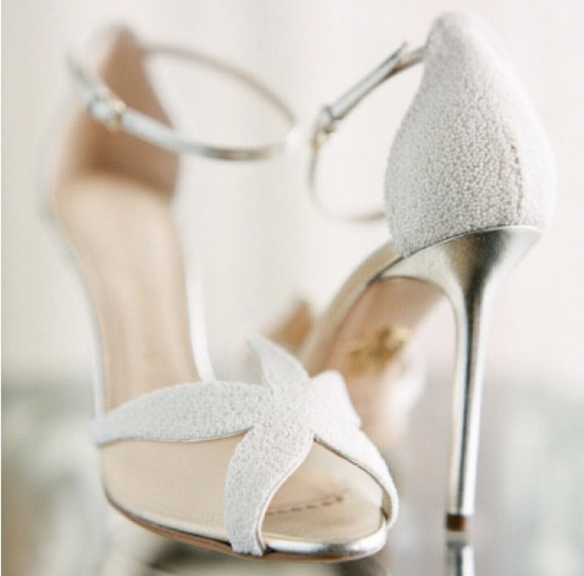 CHARLOTTE OLYMPIA Blogger Sandrine Starfish Pearl Heels Sz CHARLOTTE OLYMPIA Blogger Sandrine Starfish Pearl Heels Sz