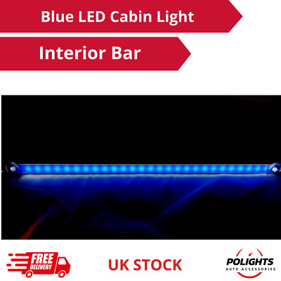 Blaue LED Lichtleiste 500mm - Kabinen Innenleuchte mit Flagge Anpassung - 12V/24V