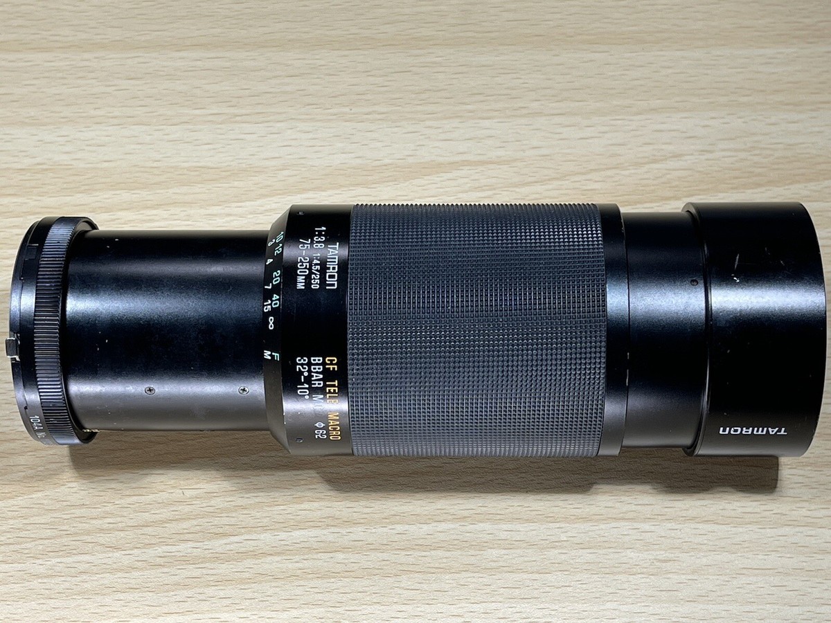 TAMRON製75mm〜250mm 1:3.8〜1:4.5 Excellent] Tamron 75-250mm f/3.8-4.5 MF lens JAPAN 4714 | eBay