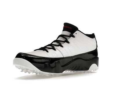 Size 11 - Air Jordan 9 Golf Low White Black True Red for sale
