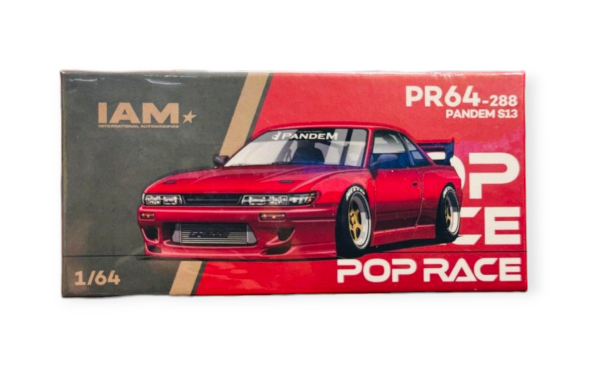 Pop Race S13 Pandem Chrome Red IAM 2025 1:64 | eBay UK