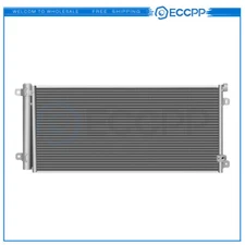 Aluminum Condenser A/C Air Conditioning For 2016-2019 Honda Civic 2-Door 4-Door