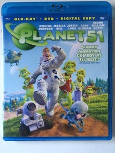 Planet 51 Blu Ray Dvd 10 No Digital Copy Dwayne Johnson Ebay