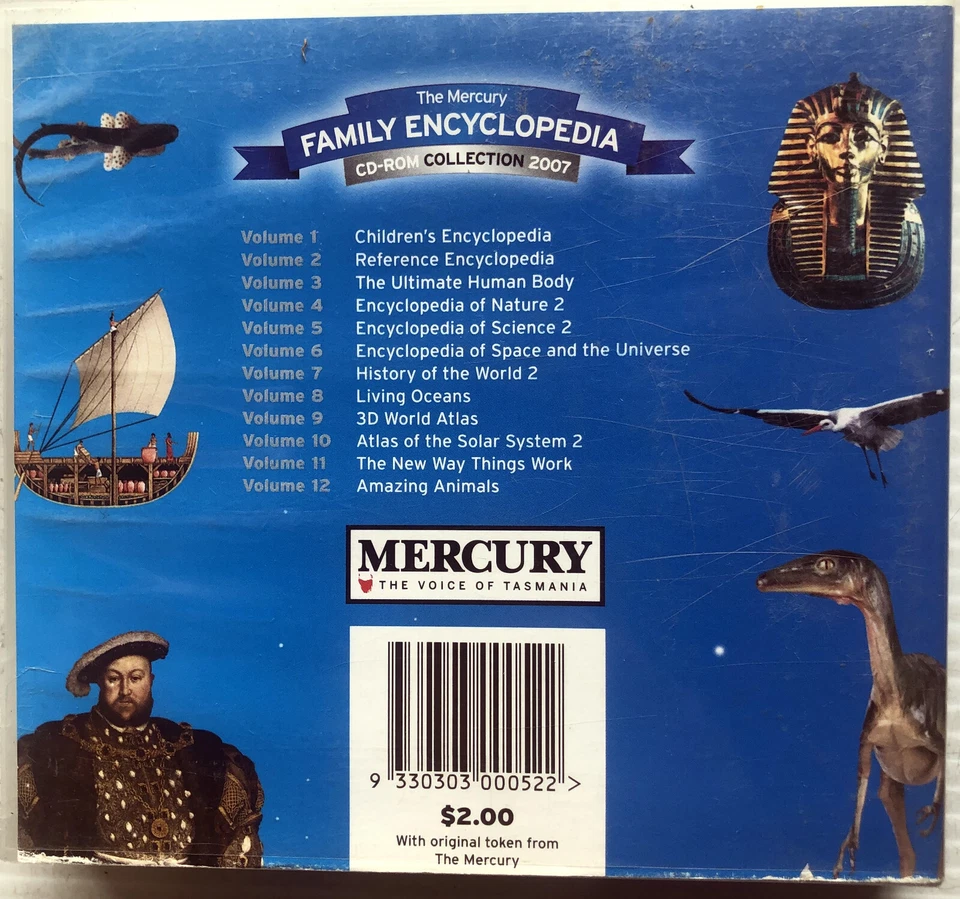 The Mercury Family Encyclopedia (12-Disc PC CD-ROM Collection, 2007) Software - Image 2 of 4